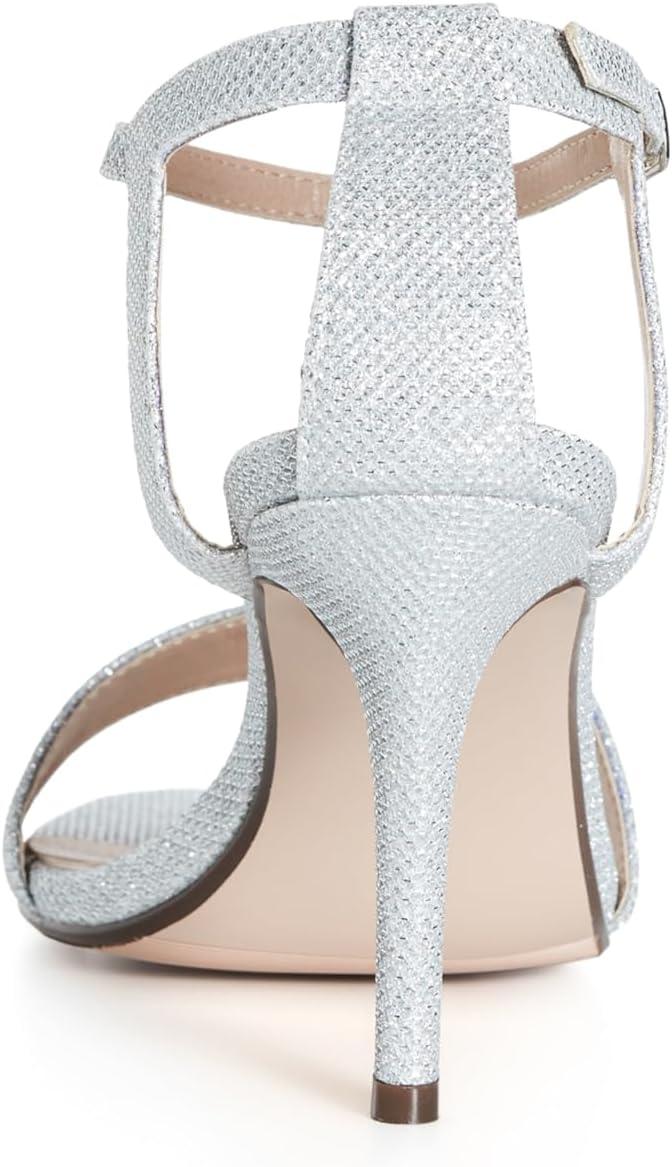 image:imageCity Chic Womens Wide FIT Dressy Danielle Heel BlackSilver