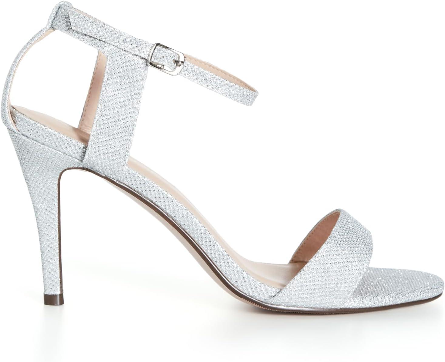 image:imageCity Chic Womens Wide FIT Dressy Danielle Heel BlackSilver