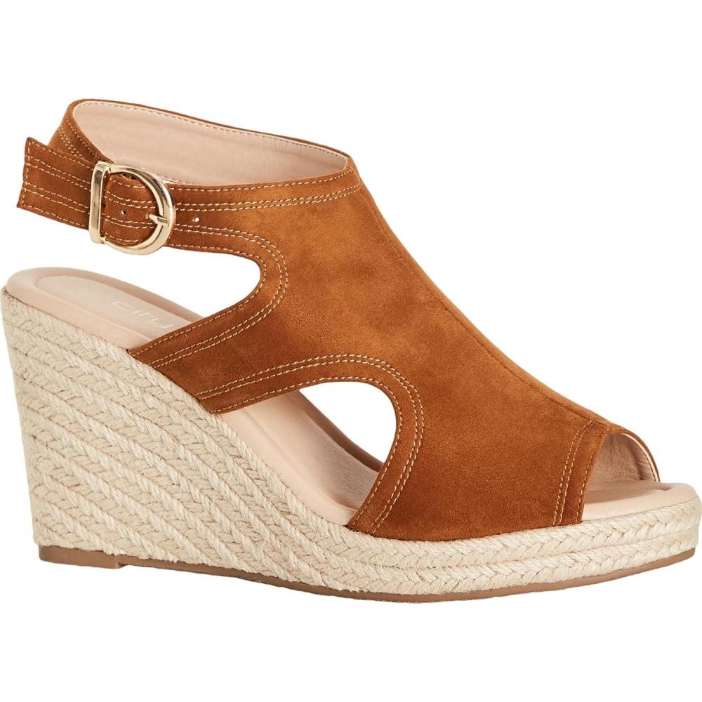 image:imageCITY CHIC WIDE FIT Mystic WedgeTan