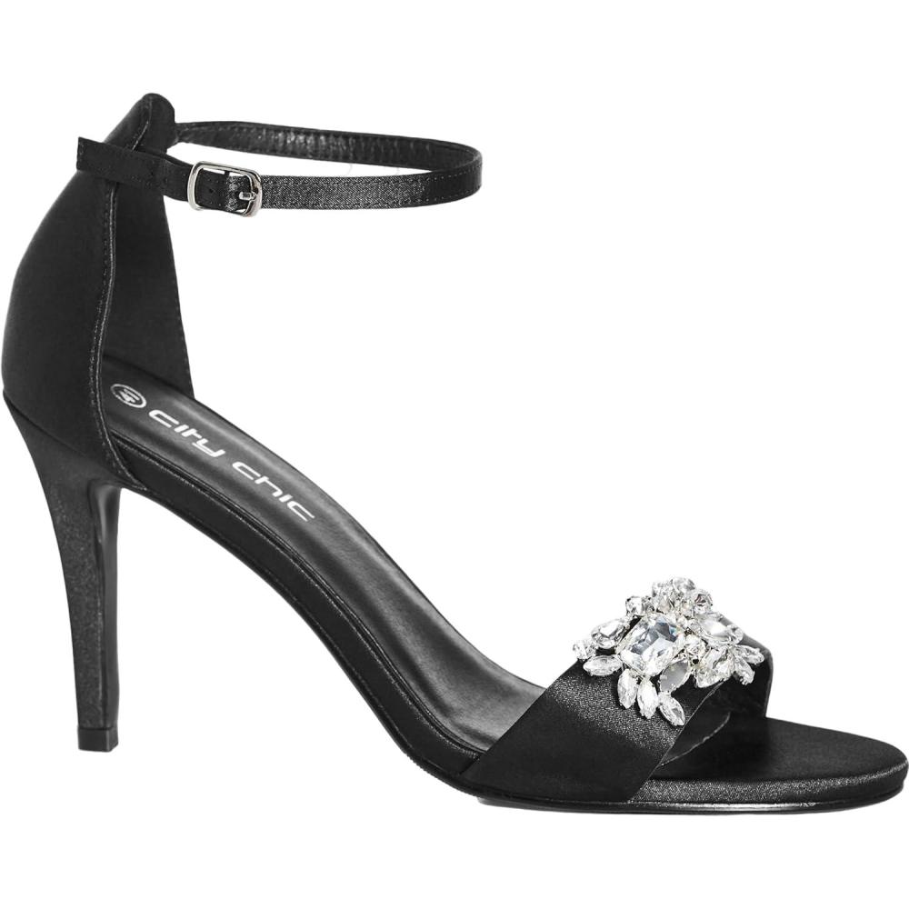 image:imageCITY CHIC WIDE FIT Totally Glam HeelBlack