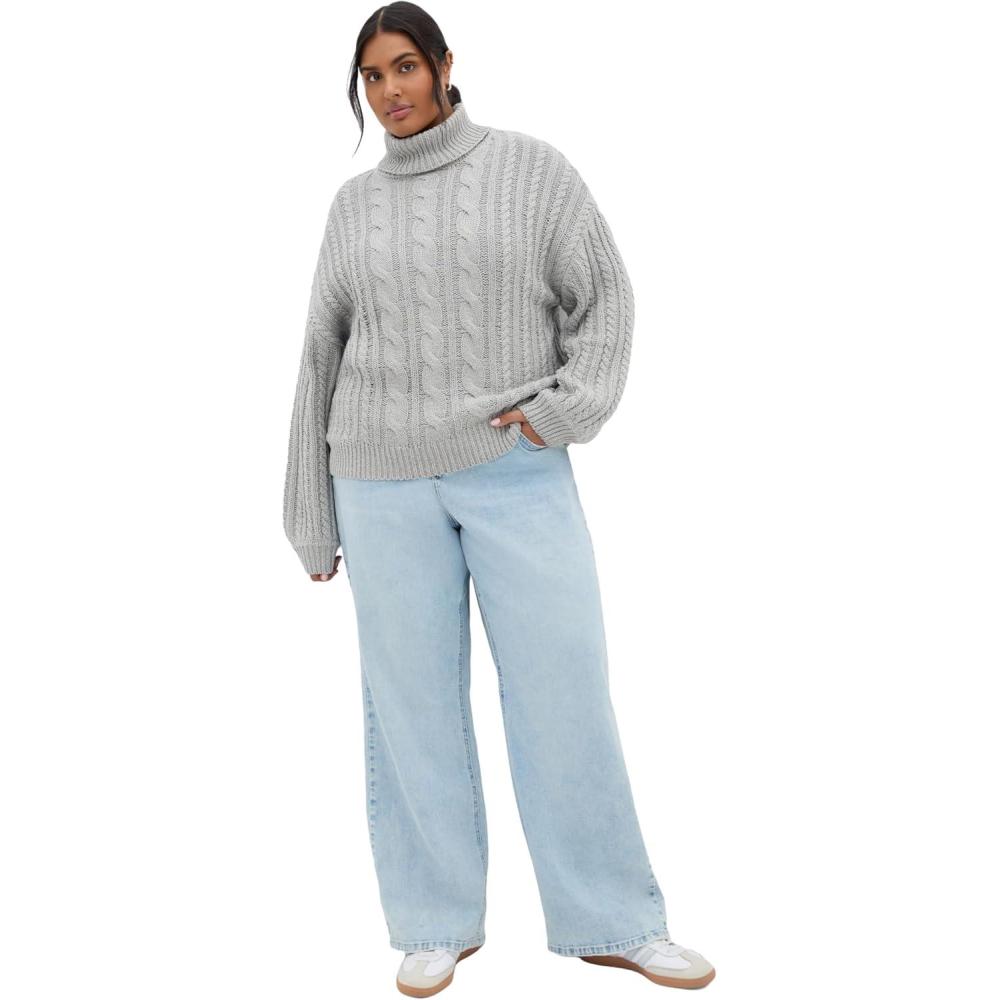 image:imageCity Chic Avah JumperSilver Marl