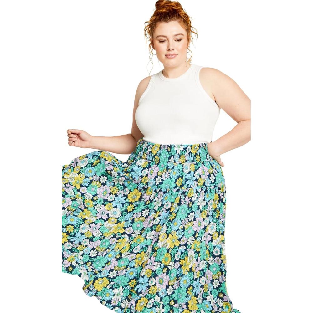 image:imageCity Chic Plus Size Skirt Bianca SkirtHippie Chic