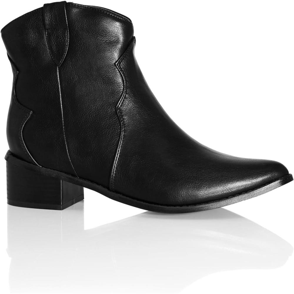 image:imageCity Chic Womens Ankle Boots BrianaBlack