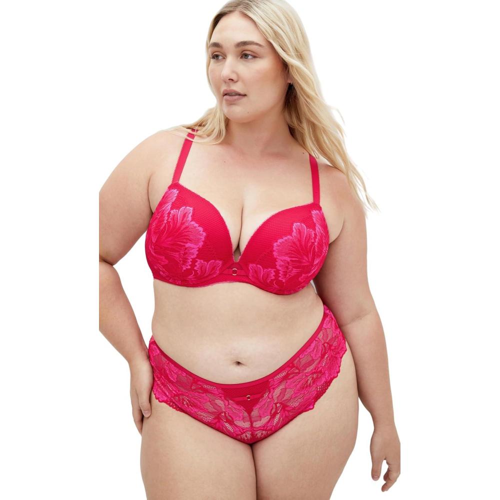 image:imageCity Chic Womens BraChrista Push UpRaspbery Rose