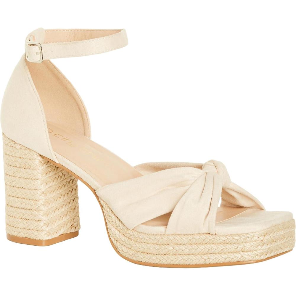 image:imageCity Chic Womens Heel  Platform OakleyOffwhite