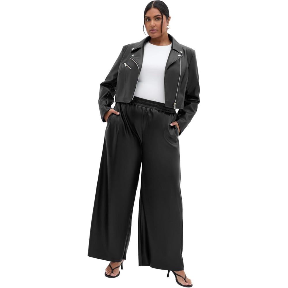 image:imageCity Chic Womens JacketAmira Faux LeatherBlack