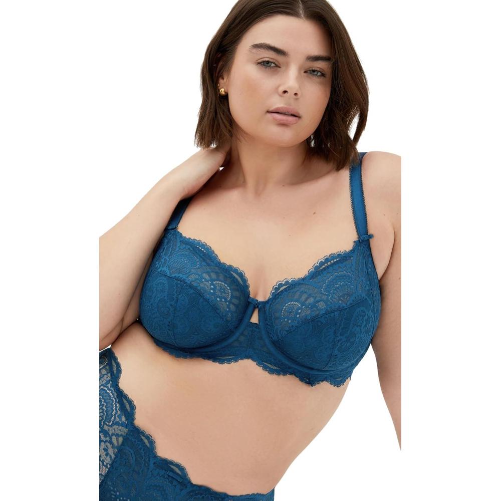 image:imageCity Chic Womens Plus Size Bra  Ophelia UnderwireLagoon