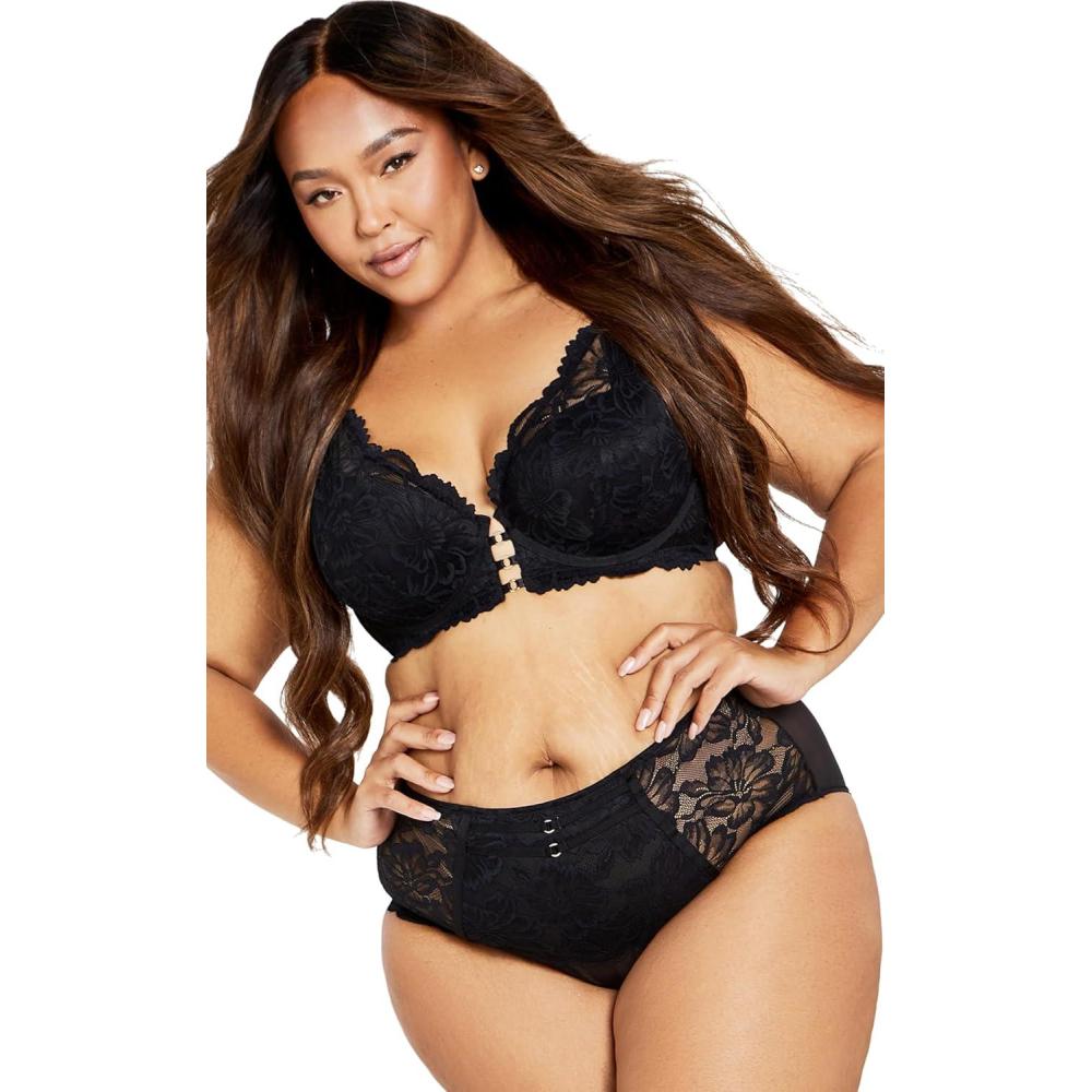 image:imageCity Chic Womens Plus Size Bra  Paige ContourBlack