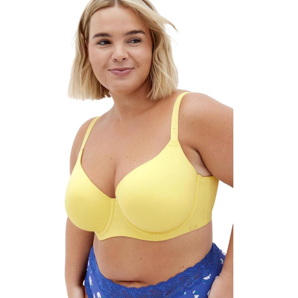 image:imageCity Chic Womens Plus Size Bra  Smooth amp Chic Cotton TShirtLemonade