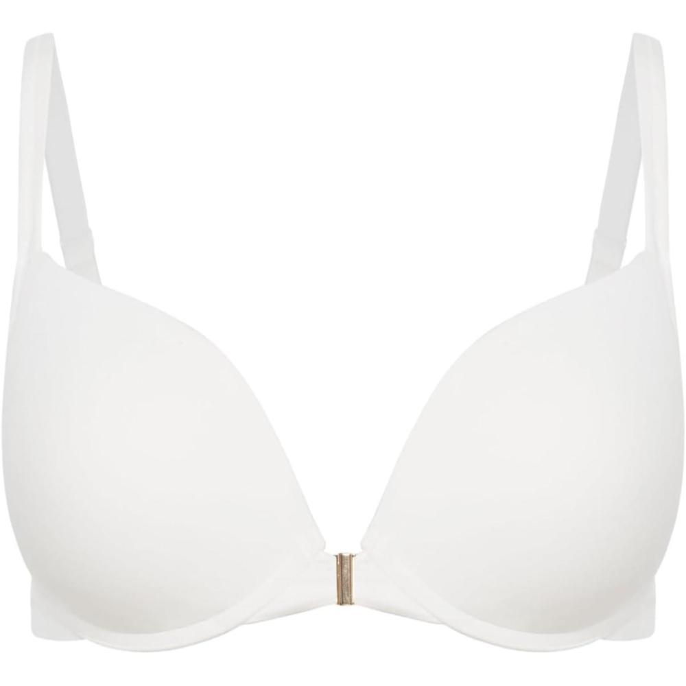 image:imageCity Chic Womens Plus Size Bra Smooth amp Chic Front Close Cotton Push UpIvory
