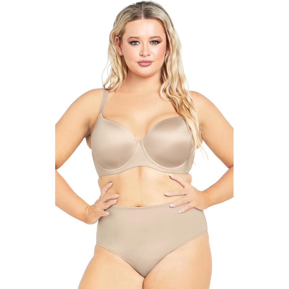 image:imageCity Chic Womens Plus Size Bra  Smooth amp Chic TShirtLatte
