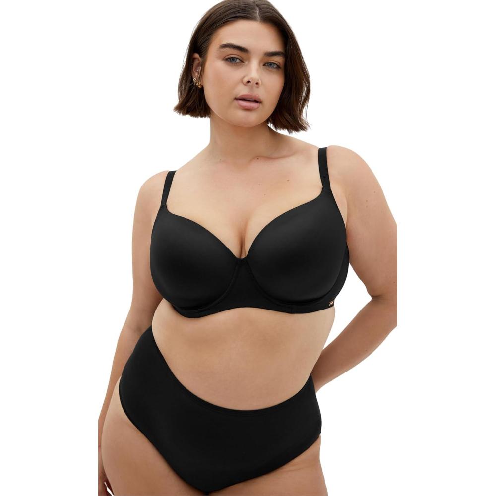 image:imageCity Chic Womens Plus Size Bra  SmoothBlack