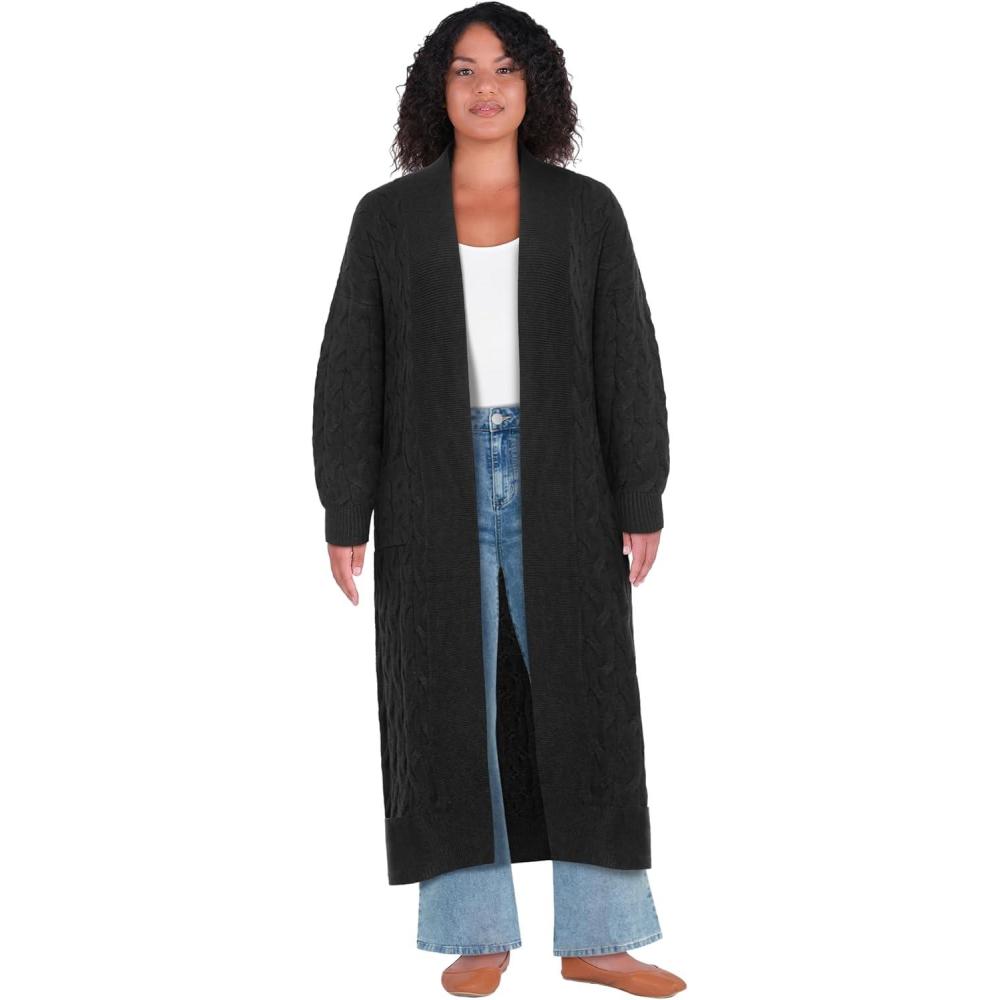 image:imageCity Chic Womens Plus Size Cardigan  ElleryBlack