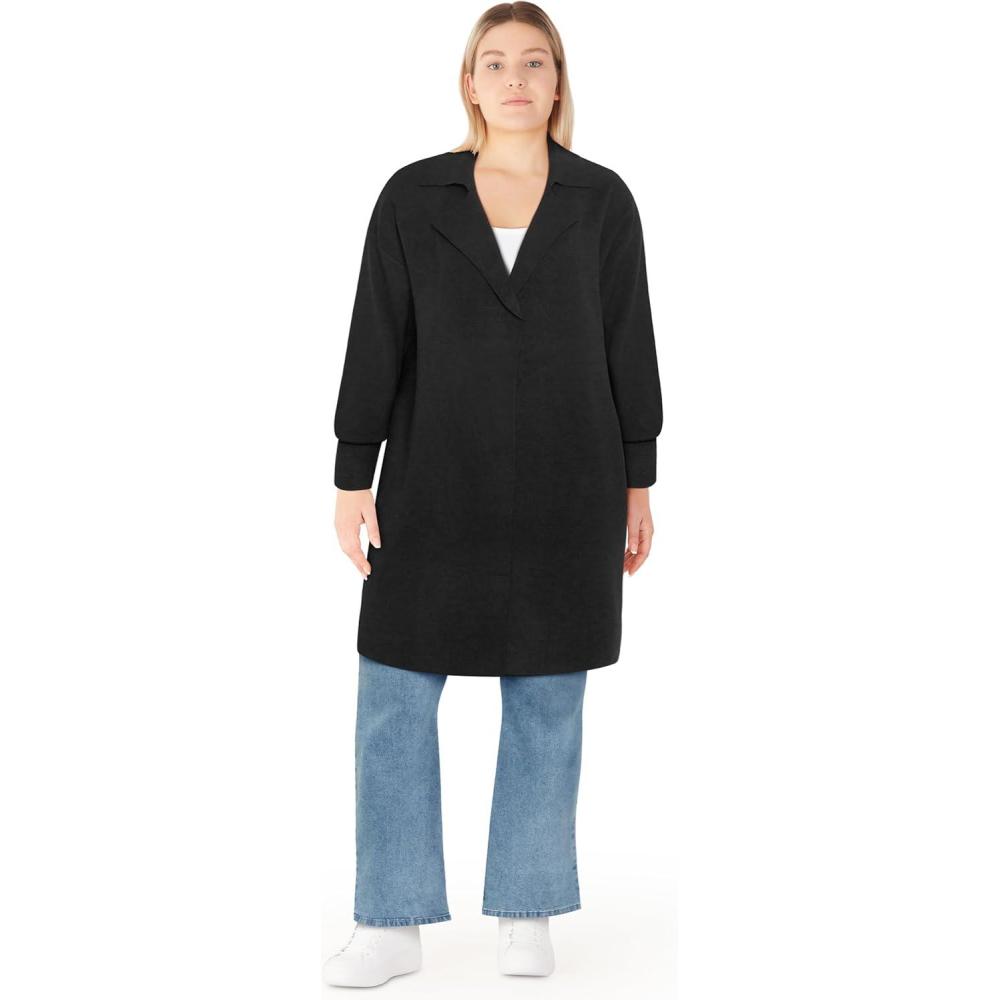 image:imageCity Chic Womens Plus Size Cardigan  ElsieBlack