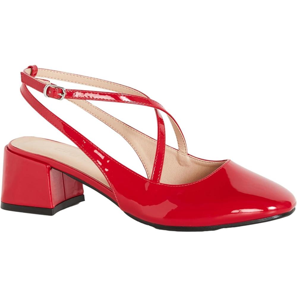 image:imageCity Chic Womens Plus Size Heel  Wide FIT LunaRed