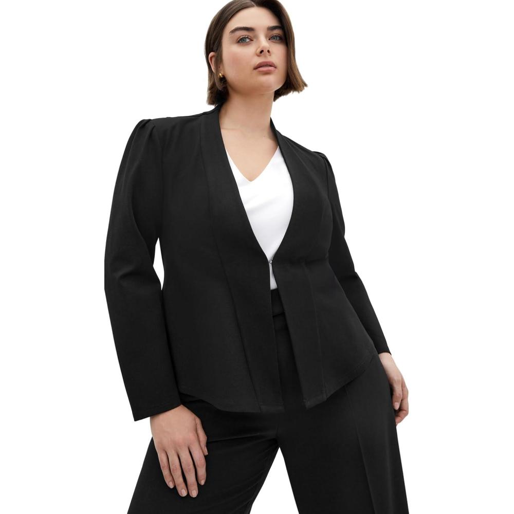 image:imageCity Chic Womens Plus Size Jacket PraiseBlack