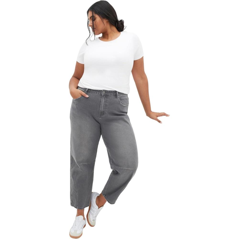 image:imageCity Chic Womens Plus Size Jean  Harley LanaGrey Wash