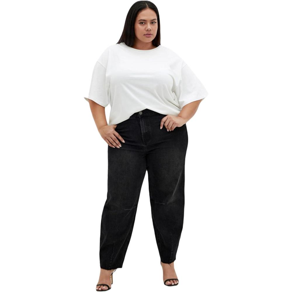 image:imageCity Chic Womens Plus Size Jean  Harley SaigeBlack