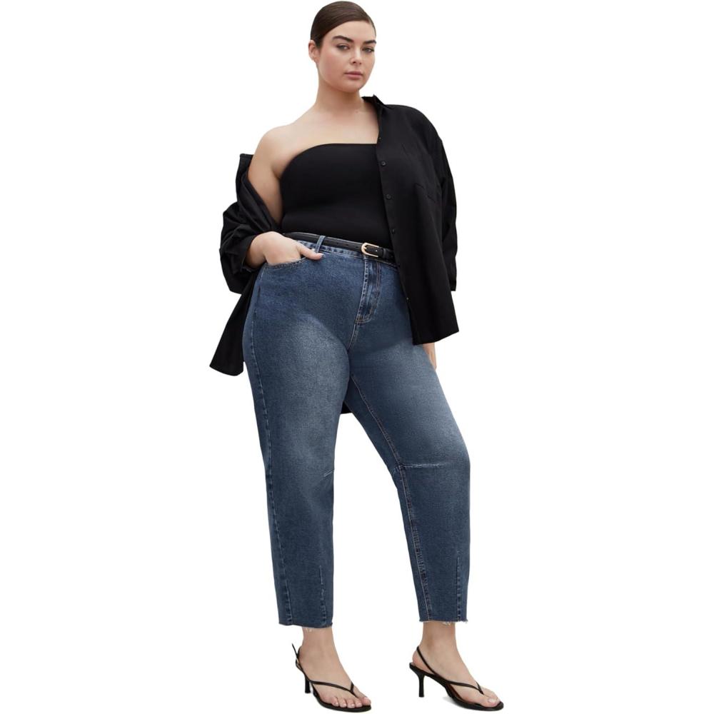 image:imageCity Chic Womens Plus Size Jean Harley SaigeMid Wash