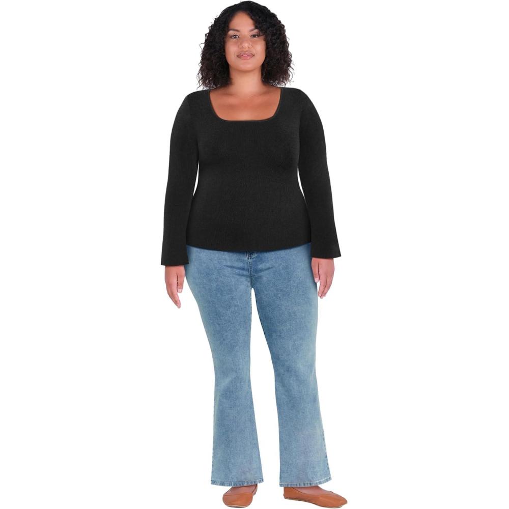 image:imageCity Chic Womens Plus Size Jumper AlessandraBlack