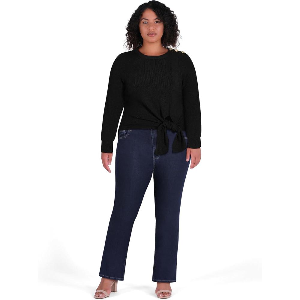 image:imageCity Chic Womens Plus Size Jumper  BlaireBlack