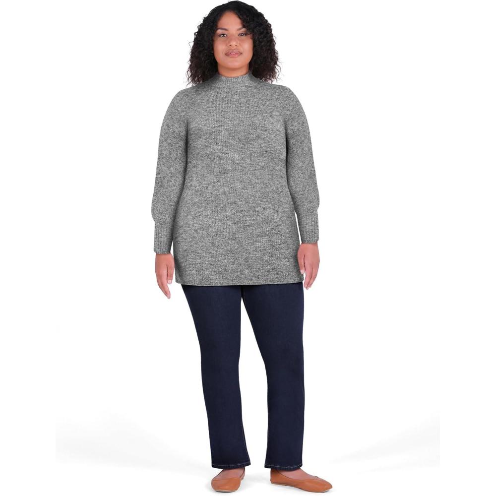 image:imageCity Chic Womens Plus Size Jumper  DallasGrey Marle