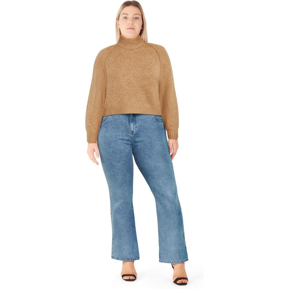 image:imageCity Chic Womens Plus Size Jumper  DemiSand