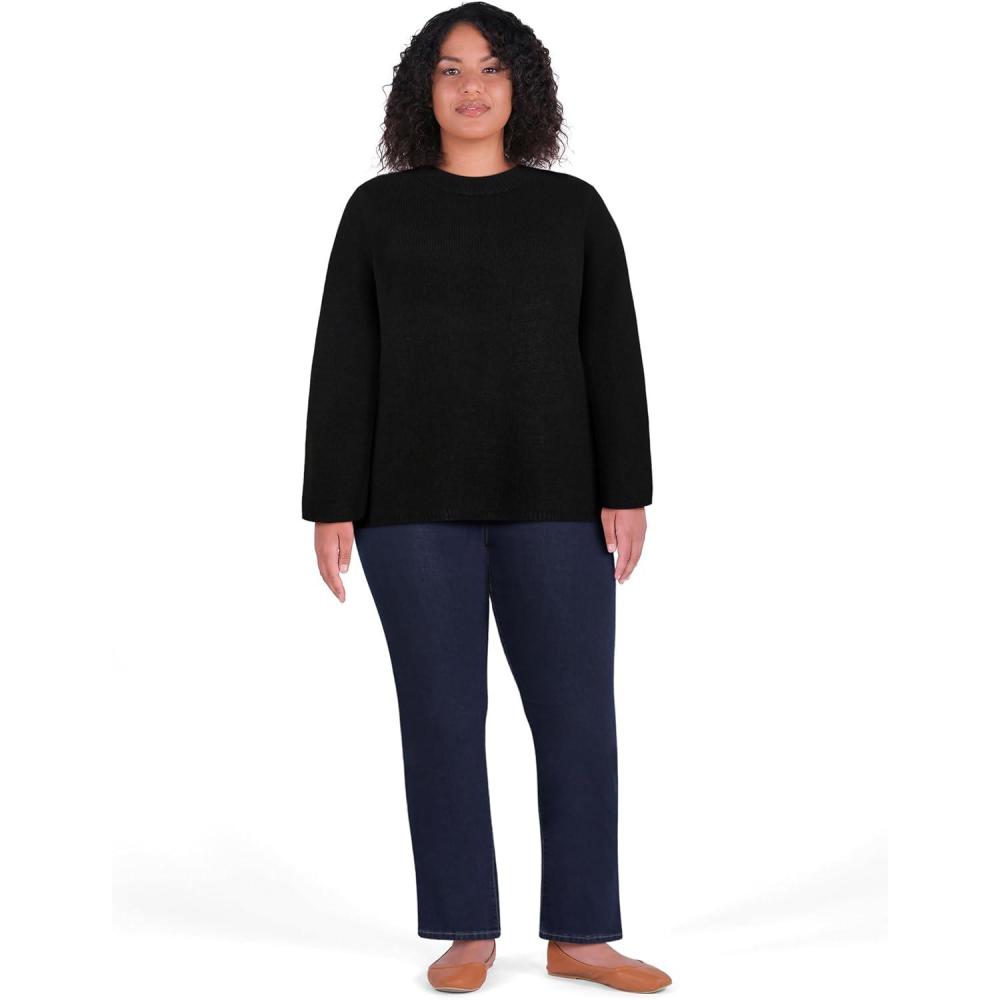image:imageCity Chic Womens Plus Size Jumper  EmelyBlack