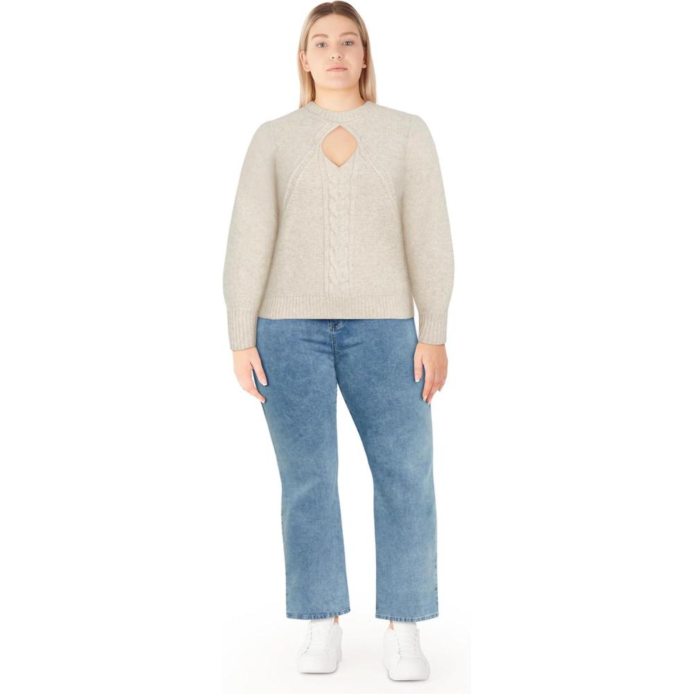 image:imageCity Chic Womens Plus Size Jumper SalemCream