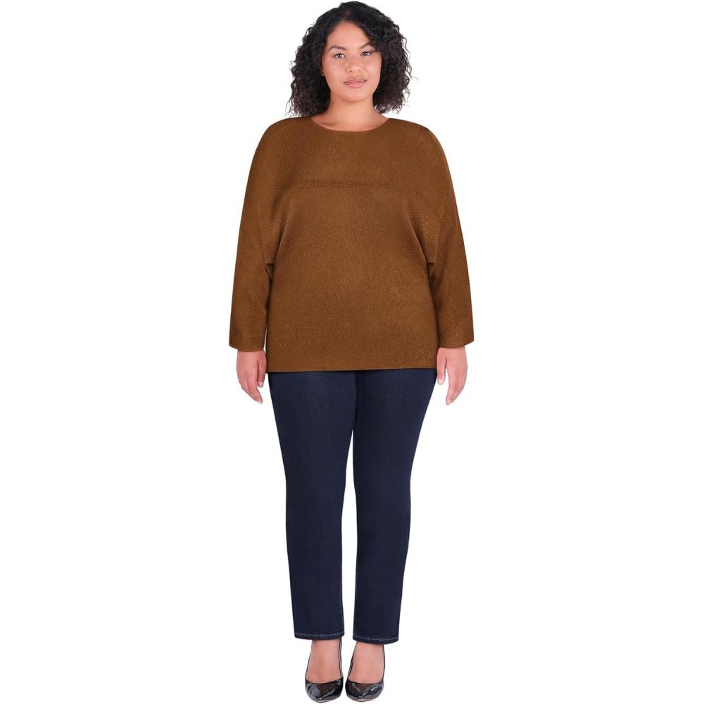 image:imageCity Chic Womens Plus Size Jumper SaraiChocolate
