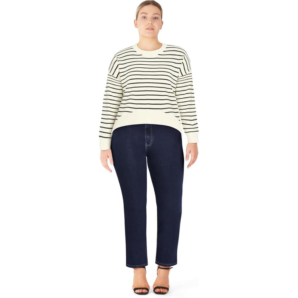 image:imageCity Chic Womens Plus Size Jumper  Stripe NiaStripe