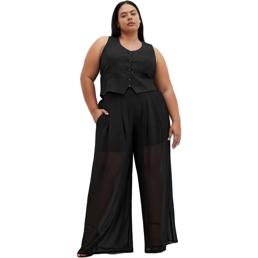 image:imageCity Chic Womens Plus Size Pant  CorinaBlack