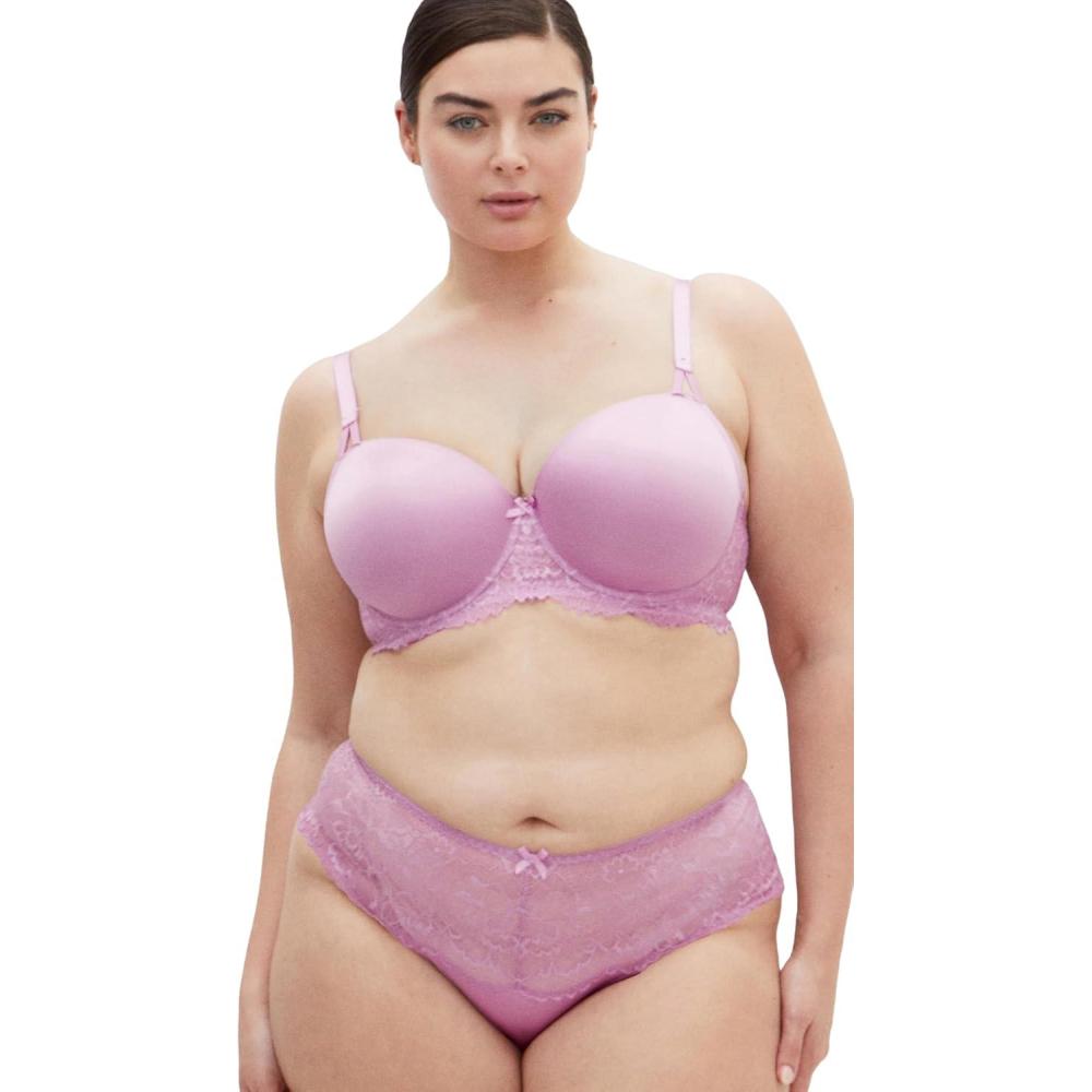 image:imageCity Chic Womens Plus Size Panty  Caitlin Lace CheekyPurple