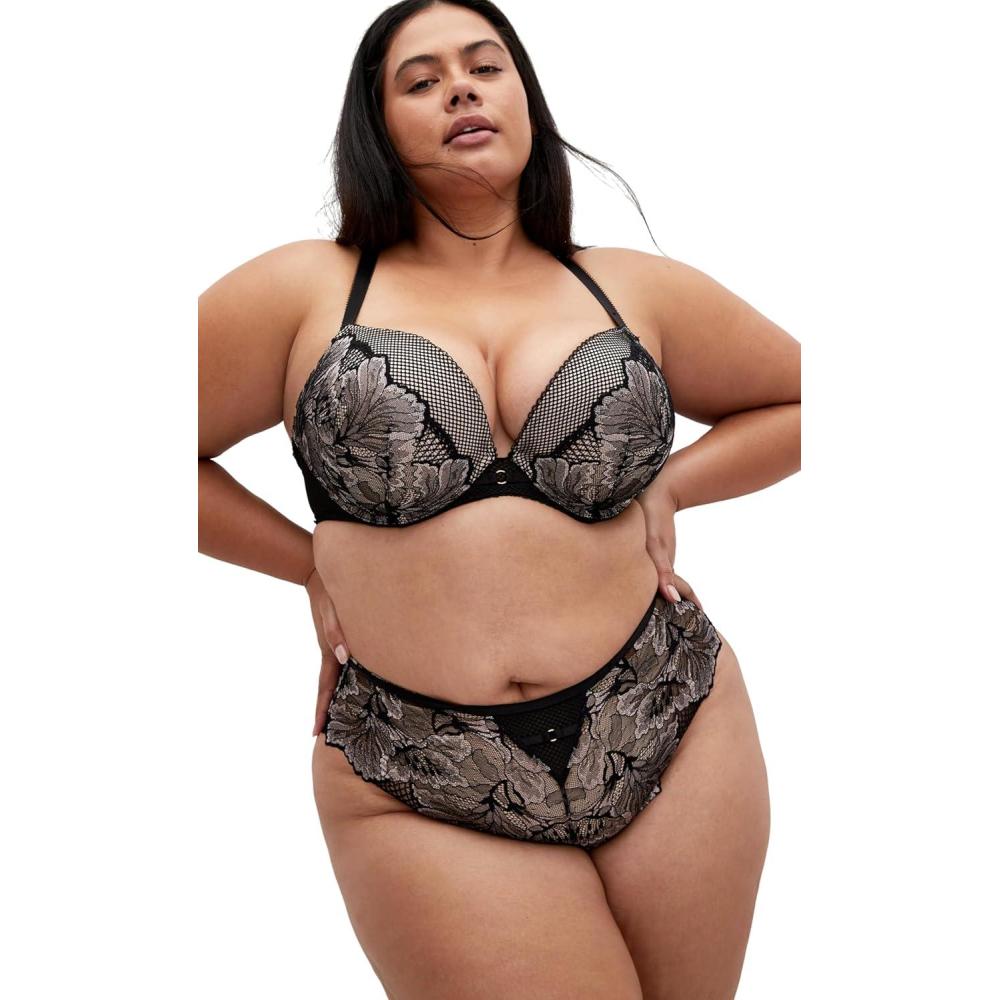 image:imageCity Chic Womens Plus Size Panty Christa CheekyBlack