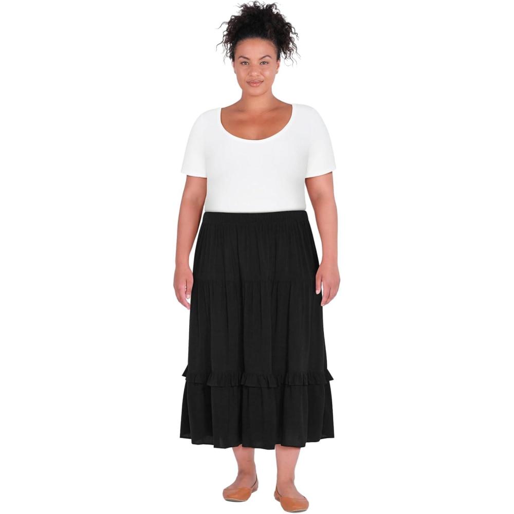 image:imageCity Chic Womens Plus Size Skirt  AviannaBlack