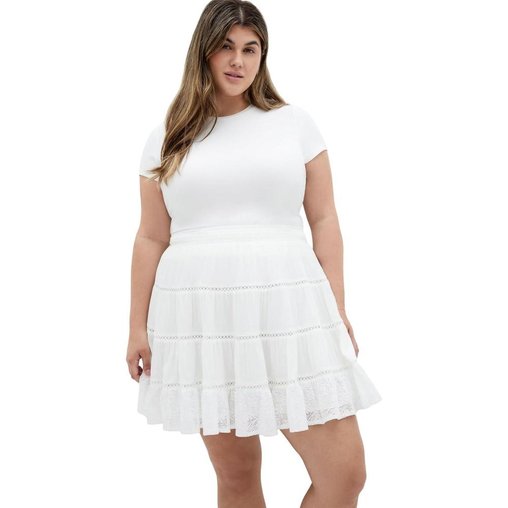image:imageCity Chic Womens Plus Size SkirtEbonyIvory