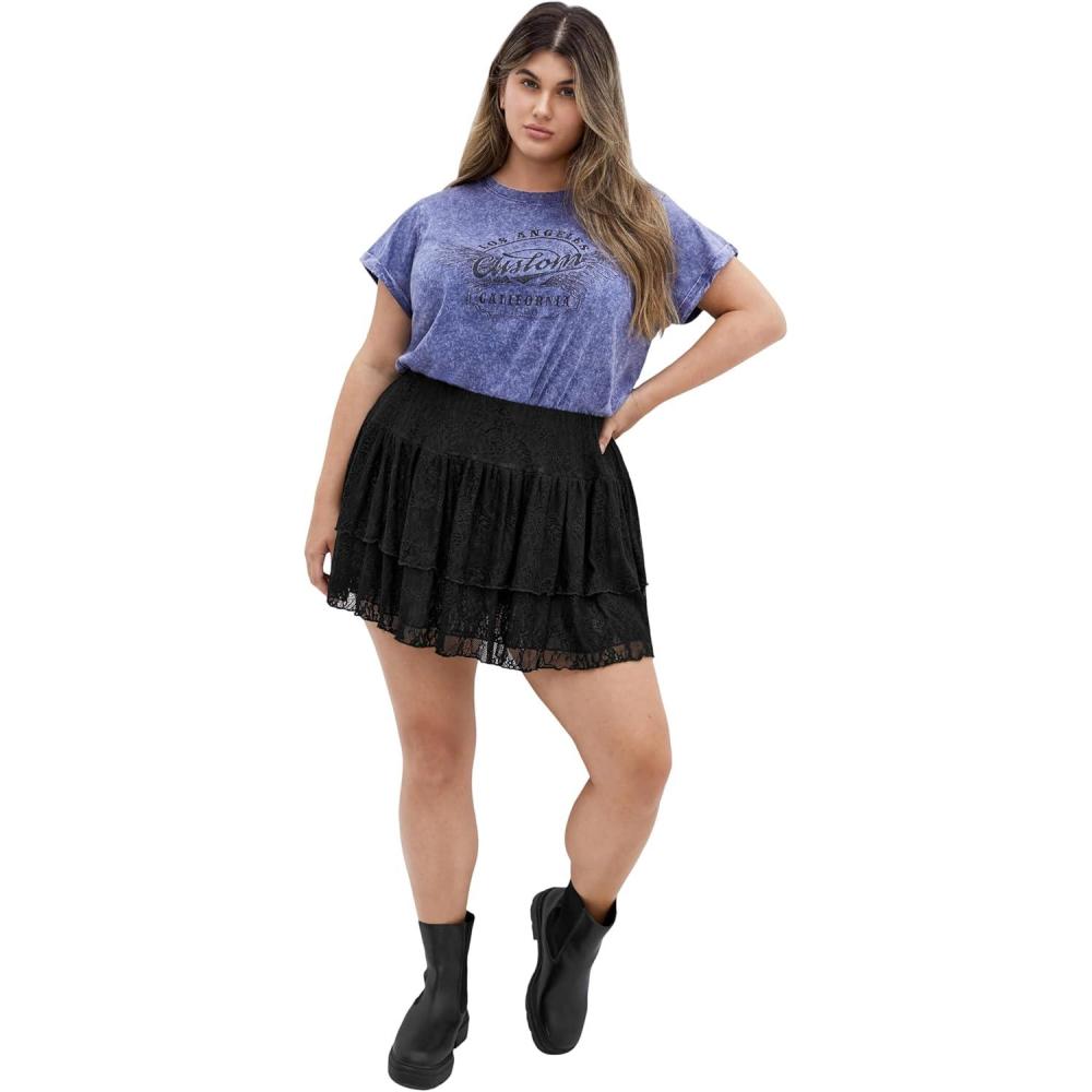 image:imageCity Chic Womens Plus Size SkortLayla