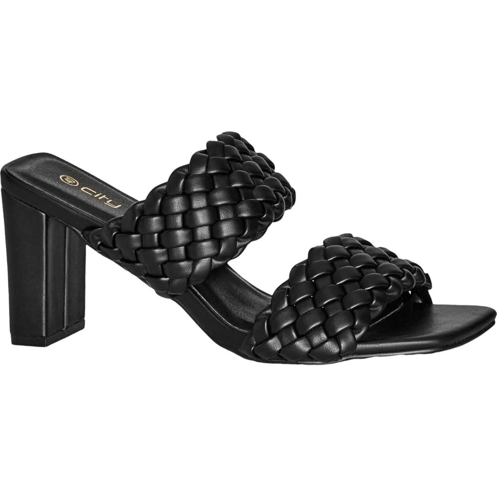 image:imageCity Chic Womens WIDE FIT Aura MuleBlack
