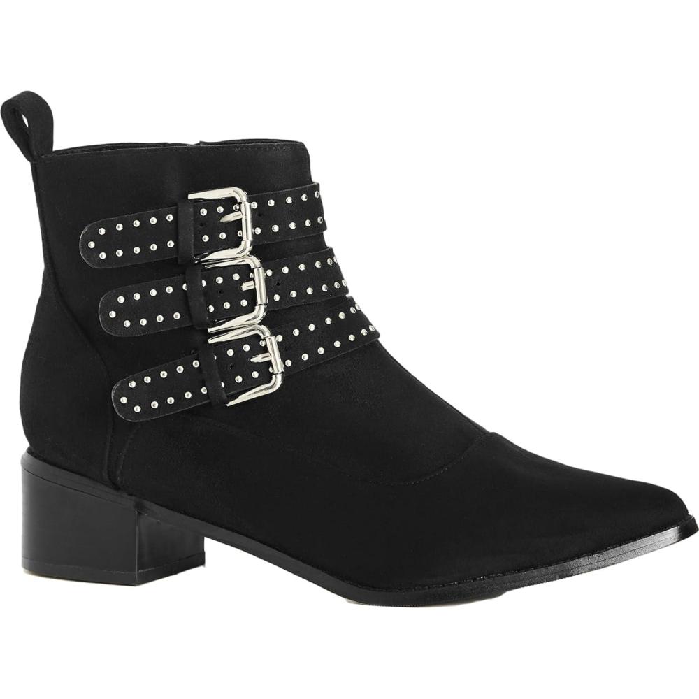 image:imageCity Chic Womens WIDE FIT Bexley Ankle BootBlack