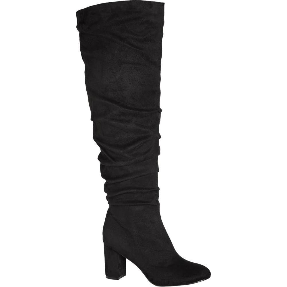 image:imageCity Chic Womens WIDE FIT Raquel Knee BootBlack