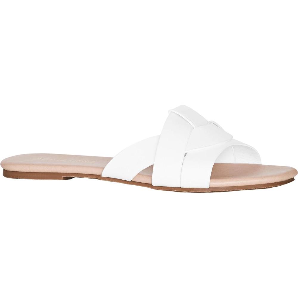 image:imageCity Chic Womens Wide FIT Spark SlideWhite