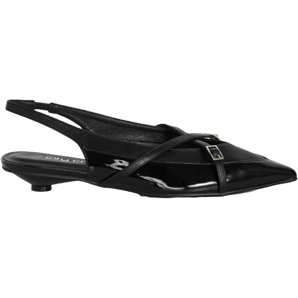 image:imageCity Chic Womens Wide Fit Slide Sandals  MiamiBlack