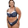 image:imageCity Chic Leyla Contour Bra WomensFrench Navy