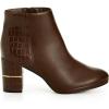 image:imageCity Chic Womens Ankle Boots  EmeryChocolate