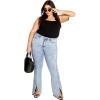 image:imageCity Chic Womens Plus Size Harley Gigi JeanMid Denim Splice