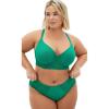 image:imageCity Chic Womens Plus Size Hi BriefGemmaKelly Green