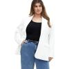 image:imageCity Chic Womens Plus Size Jacket  KaraIvory