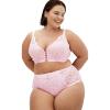 image:imageCity Chic Womens Plus Size Paige Hi BriefCherry Blossom