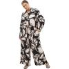 image:imageCity Chic Womens Plus Size Pant  AthenaMono Print