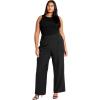 image:imageCity Chic Womens Plus Size Pants  KarterBlack